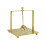 Gold Paper Napkin Holder Flat Dispenser Rack 1 Pack 1