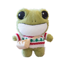 Frog Stuffed Animal Plush Toy 9.8 inches with Removable