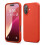 iPhone 16 silicone case red 1 piece 1