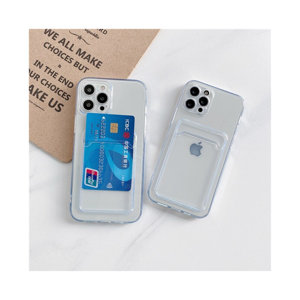 Iphone 14 Plus Transparent Case With Card Holder 900223056603