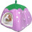 Small Animal Hideout Bed Purple 1