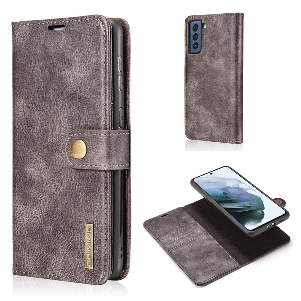 Dg.ming 2-In-1 Samsung Galaxy S21 Fe Case Gray Silver 900223062918