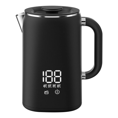 Electric Tea Kettle Stainless Steel 1.7L Auto Shut-off 1