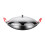 Stainless Steel Wok Pan with Lid 9 Inch Double Handle 1