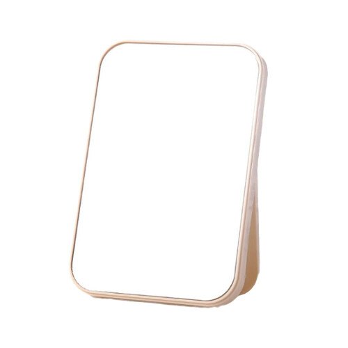Square Hand Mirror Foldable Standing Vanity Mirror