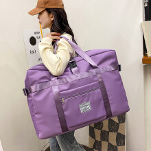 Sac week-end Loyerfyivos pour femme, 61 cm (24 pouces), violet