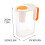 Cold Water Kettle with Lid Large Capacity for Home Office 8