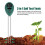 Delaman Soil Tester3 σε 1Soil PH Meter/Υγρασία/Φως, Κιτ Δοκιμής Εδάφους για Κήπο 2
