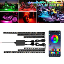 Sada LED osvetlenia APMEMISS 12V RGB vodotesný neónový pásik