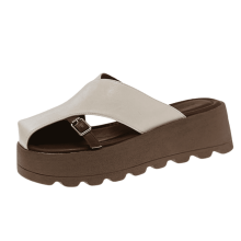 Naisten platform-sandaalit pehmeät slip-on-sandaalit rento kesäsandaalit