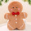 Λούτρινο Μαξιλάρι Gingerbread Man 15,7 ιντσών 1
