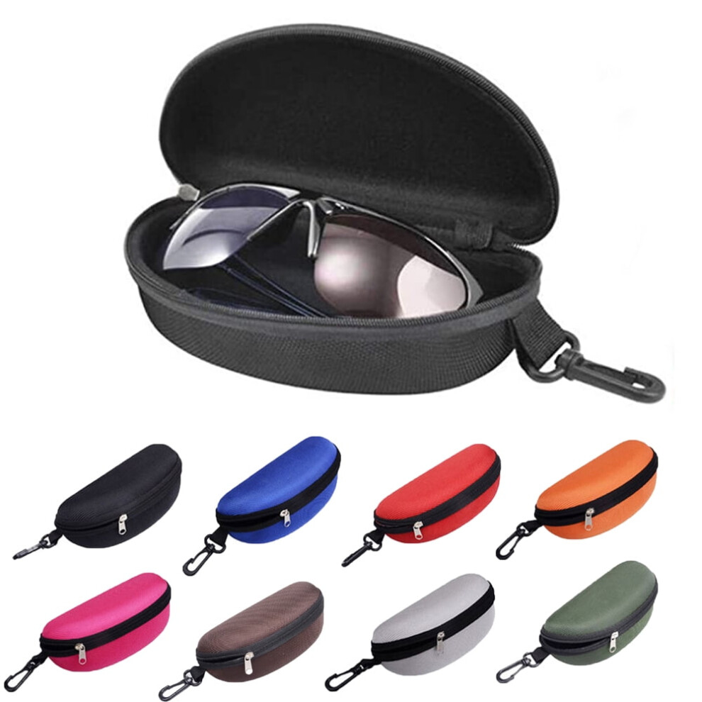 Eyeglasses Case Zipper Hard Shell Travel Box