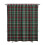 Abstract Plaid Shower Curtain Waterproof Machine Washable 1
