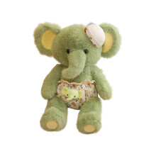 Elephant Plush Toy Soft Stuffed Animal 17.7 Inch 1 Piece