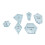 Acrylic Quilting Ruler Stencils 300 Pieces 1