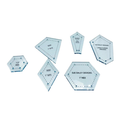 Acrylic Quilting Ruler Stencils 300 Pieces