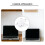 Plastic Laptop Rack White 1 Piece 10.8 x 10 Inches 2