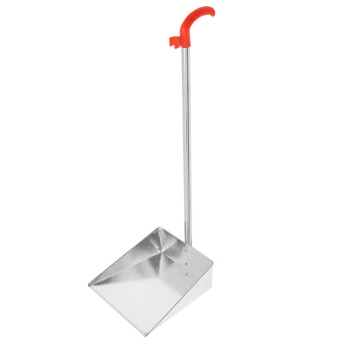 Pelle à poussière verticale en acier inoxydable (1 pièce)