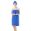 Dames spa badjas set van microvezel, 3-delig 1