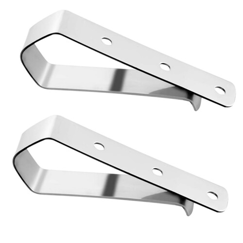 Lot de 2 clips de rechange pour télécommande de porte de garage