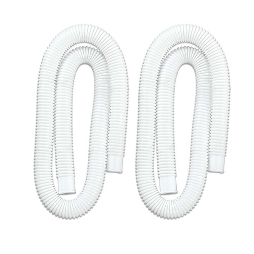 Mangueira de reposição para piscina de 1,25 polegadas para bomba acima do solo (2 peças)