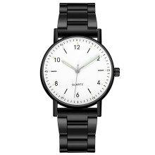 Women's Quartz Watch 38mm Luminous Dial Leather Band