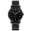 Women's quartz watch luminous dial 38mm leather band 1