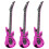 Inflatable Guitar with Strap 35 Inch 7 Colors 1