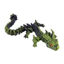 3D tlačená krištáľová drak fidget hračka pre autizmus ADHD