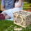 Wooden Wedding Envelope Box Floral Pattern 1 Pc 8