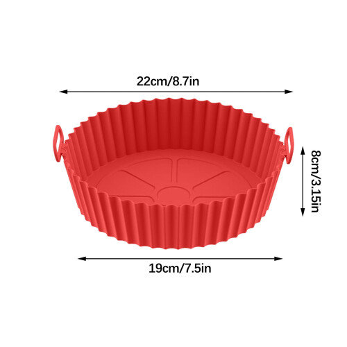 Plaque de cuisson en silicone alimentaire de 21,5 cm (8,5 pouces) 2
