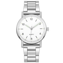 Women's quartz watch leather band 38mm luminous dial