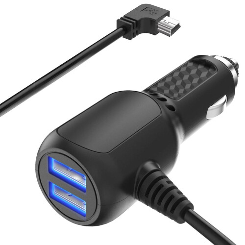 Biloplader til Garmin Nuvi Dual USB 12V 36V