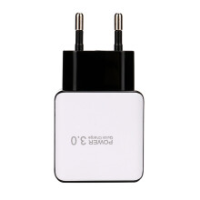 Europese reisstekkeradapter met USB-C-oplader 3,1A