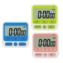 Magnetic Digital Kitchen Timer with LCD Display 3PCS