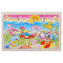 Puzzle in legno per bambini da 1 a 3 anni, 24 pezzi educativi