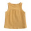 Flicklinne i bomull, sommar, godisgul, 3M-4T 1