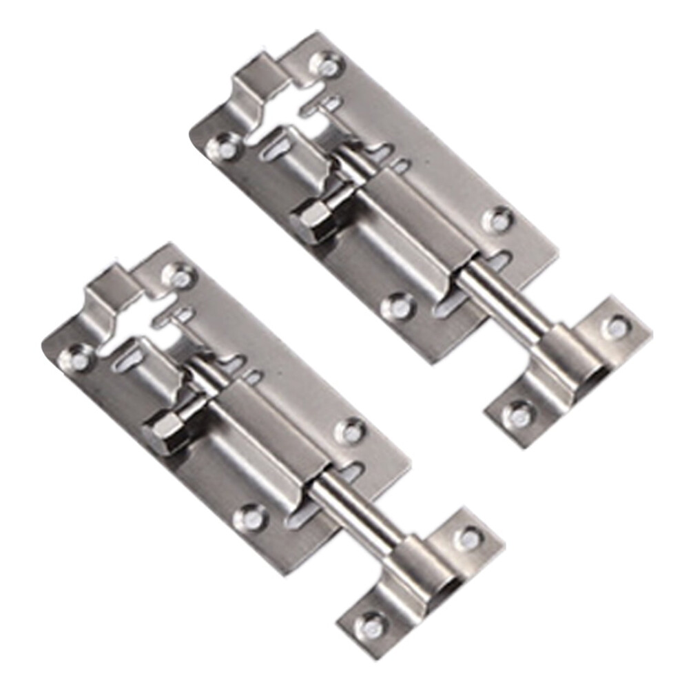 Slide Barrel Bolt Latch Lock Stainless Steel 2 Pack 963904275243