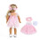 Vestido para boneca de 45 cm com faixa de cabelo 1