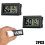 Digitale thermometer-hygrometer met lcd-display (2 stuks) 1