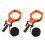 Cailmei woodworking clamp strap 2 pcs orange 2