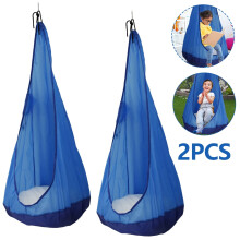 Kids Pod Swing Seat Folding Hammock Chair 2PCS