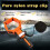 Cailmei woodworking clamp strap 2 pcs orange 4