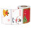 Adesivos de Natal Feltree - Pacote com 2 rolos e 500 unidades 1