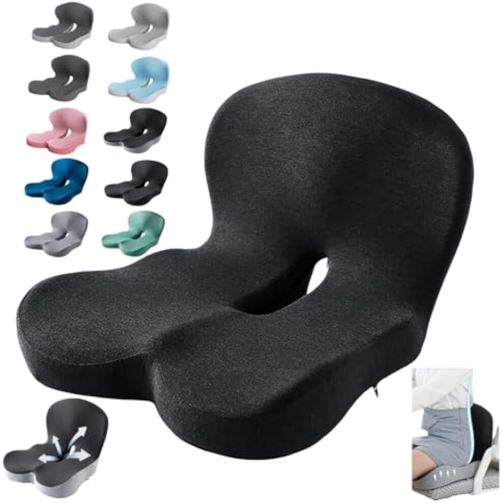 Memory Foam L-Shaped Seat Cushion For Car Drivers With 963904283835