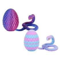 Ensemble de 2 serpents articulés imprimés en 3D