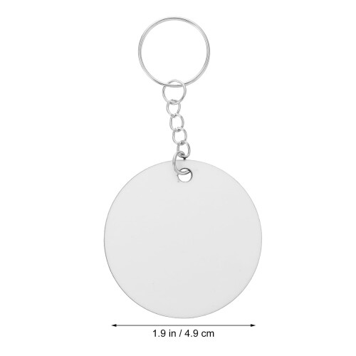 Ounona keychain sublimation blanks 2 pcs 1