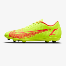 (UK11, Volt/Bright Crimson) Nike Mercurial Vapor 14 Club FG/MG Men's Football Boots