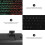 Gaming Keyboard Wired Ultra-Thin Silent Backlit Matte 4