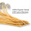 Hemp wicks 6 inch thick 3mm diameter 100 pcs pre-waxed 4